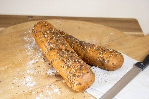 Gluten-free Baguettes Multiseeds