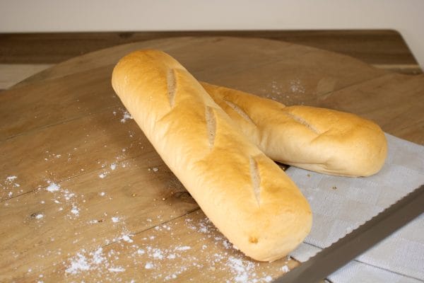 Glutenfreie Baguettes Weiß